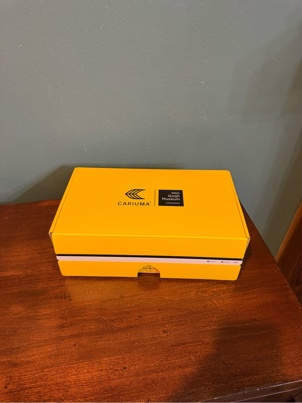 Cariuma Vincent Van Gogh Museum Sunflowers Canvas Sneakers Size 8.5, New in Box - Picture 4 of 7